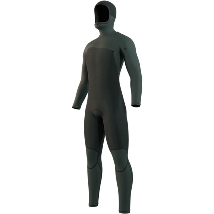 2025 Mystic Mens Motion 5/3mm Hooded Chest Zip Wetsuit 35000.250005 - Black